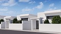 Moderne villa met 5 slaapkamers en 4 badkamers met onderbouw, zwembad en garage in Inland Villas Spain