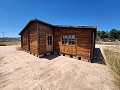 27.000m2 de terreno con cabaña de madera in Inland Villas Spain