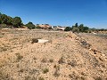 27.000m2 de terreno con cabaña de madera in Inland Villas Spain