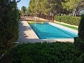 Large house with pool and tennis court in Inland Villas Spain