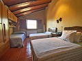  4 Bedroom Country House 4 min outside Pinoso in Inland Villas Spain