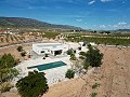 5 year old new build, with 3 bedrooms, 3 bathrooms, large pool and garage in Inland Villas Spain