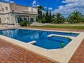 Luxury tradicional villa in Novelda with pool and mini golf course in Inland Villas Spain