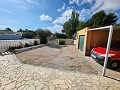 4 Bedroom 1 bathroom house with balsa pool and sensible sized plot in Inland Villas Spain