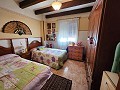 4 Bedroom 1 bathroom house with balsa pool and sensible sized plot in Inland Villas Spain